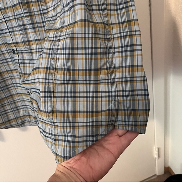 REI Sahara Tech Vented Button Up Long Sleeve Men’s Shirt XXL Fishing Camping - Picture 9 of 13